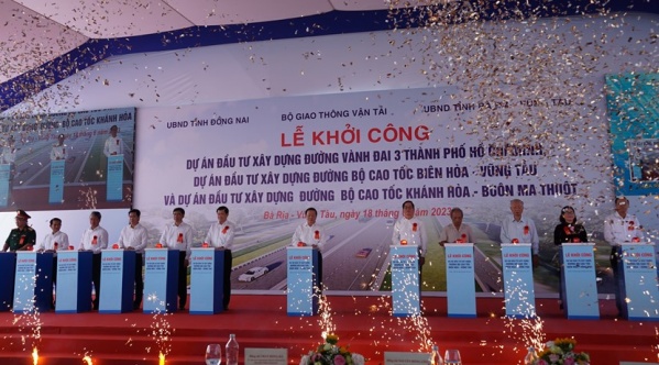 Lễ khởi công dự án đầu tư xây dựng đường bộ Cao tốc Biên Hòa Vũng Tàu